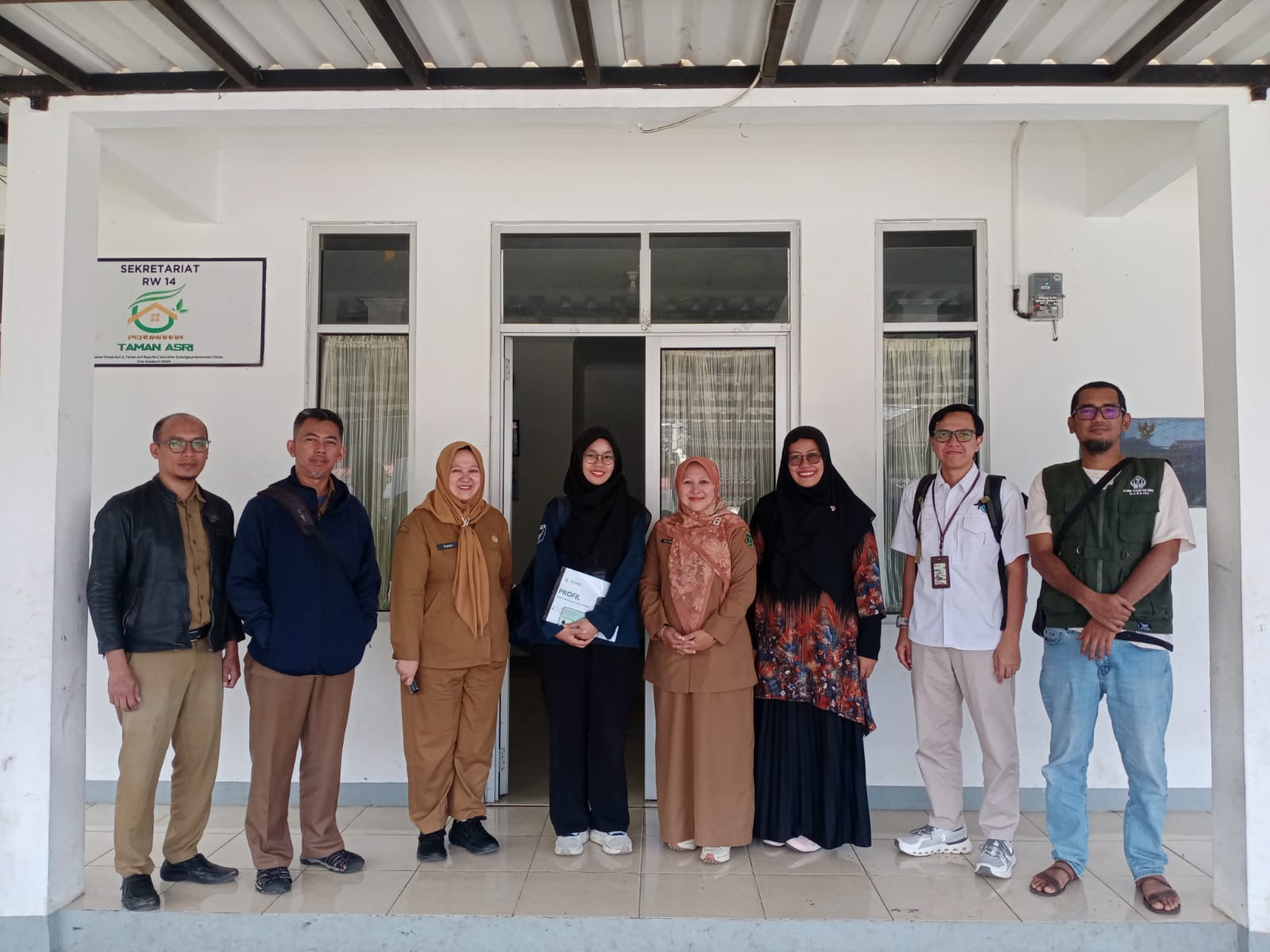 Kunjungan Kementerian Lingkungan Hidup dalam Kegiatan Pembinaan Pengelolaan Sampah